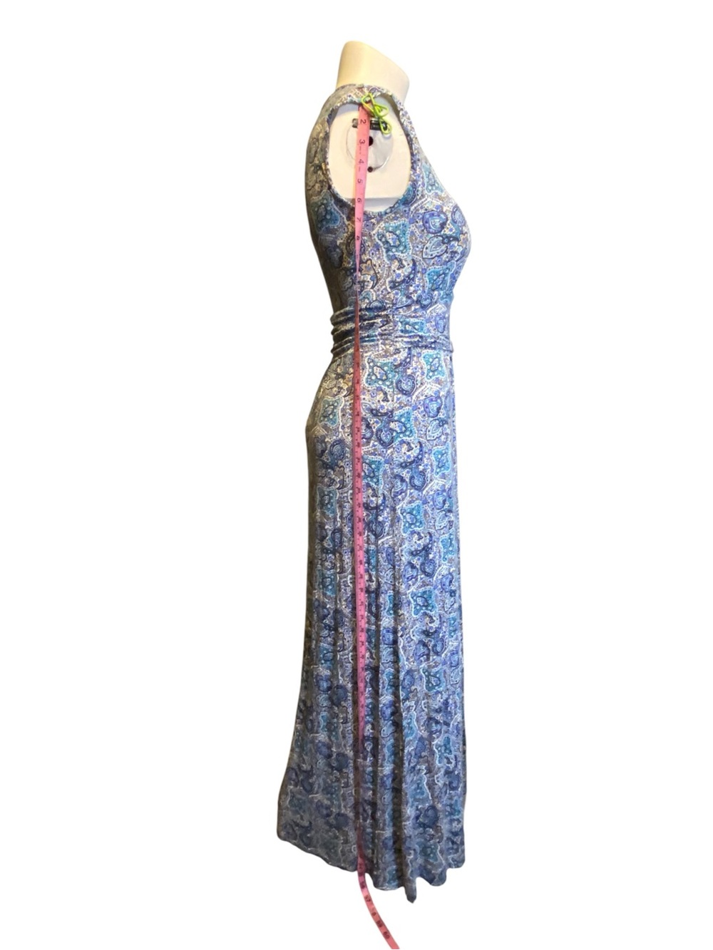 Garnet Hill by Eileen Fisher Long Sleeveless Maxi Summer Dress Women’s size M - Picture 6 of 14